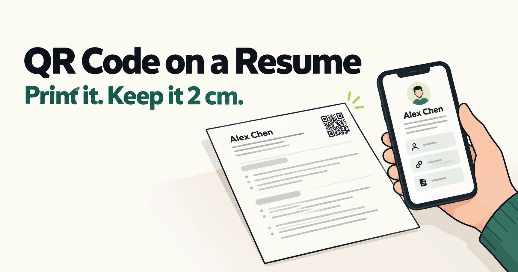 QR Code on a Resume: When It Helps, Where It Goes, How Small It Can Be